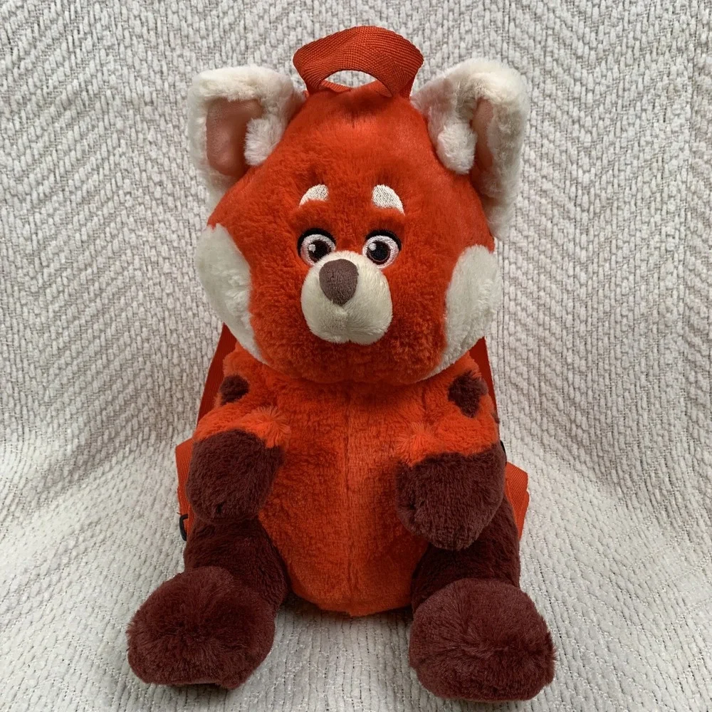 Turning Red Mei‎ Panda Plush Backpack Bag Disney Pixar 12